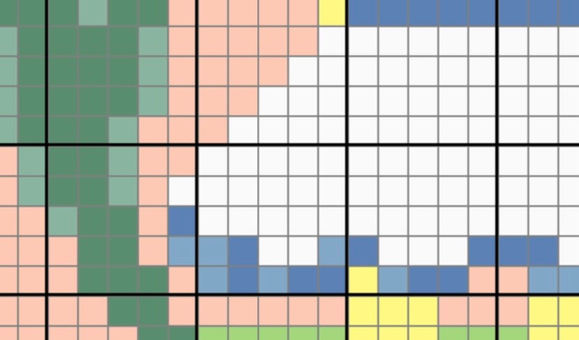 Daffodil Ducky Digital Needlepoint Chart (Instant Download)